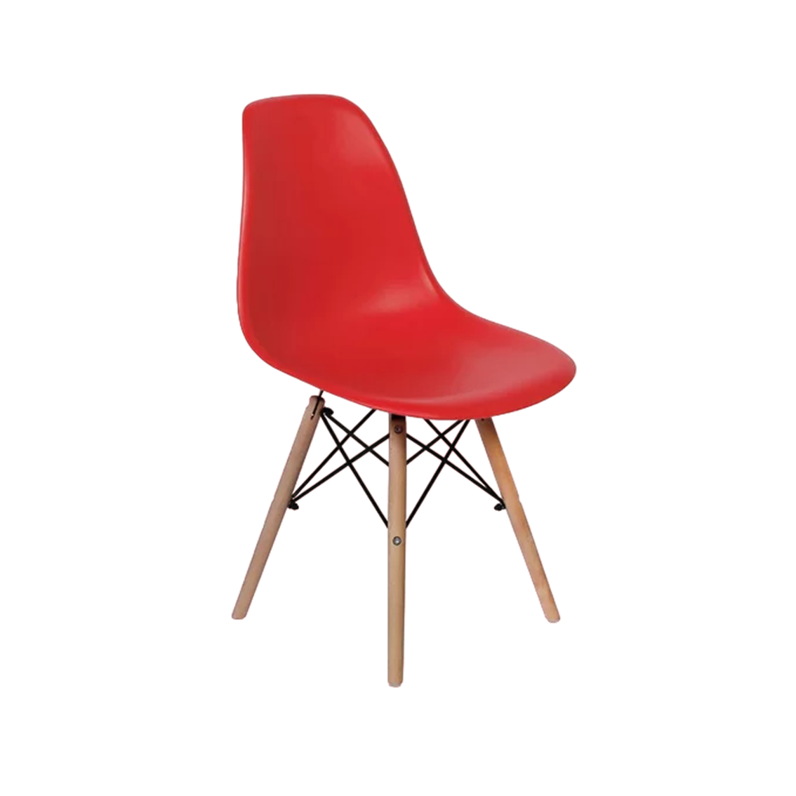 Cadeira Gd Eames Eiffel Good Vermelha