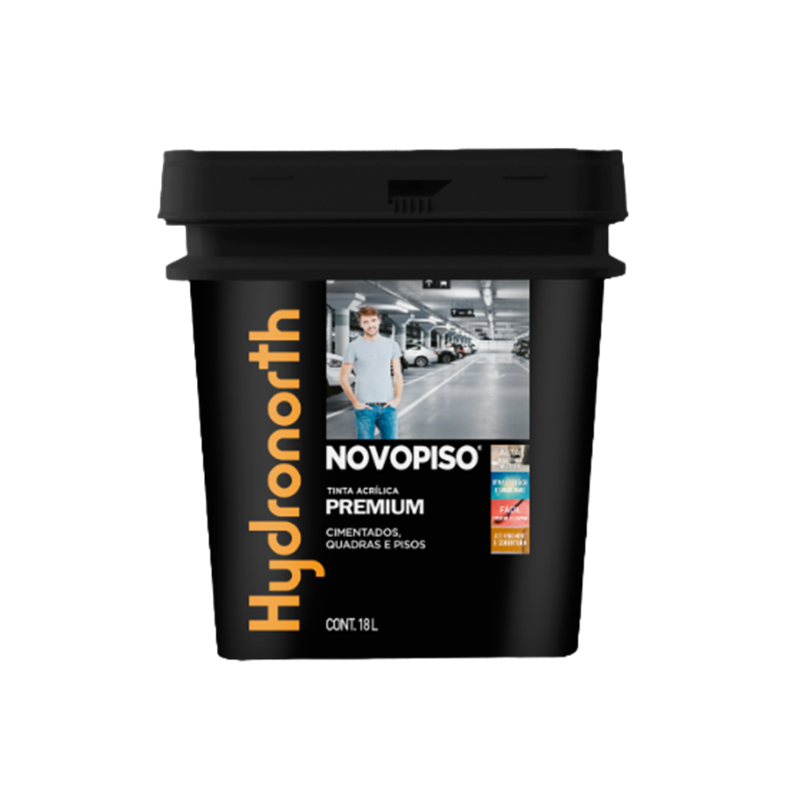 Tinta Acrílica Premium NovoPiso Hydronorth 18L