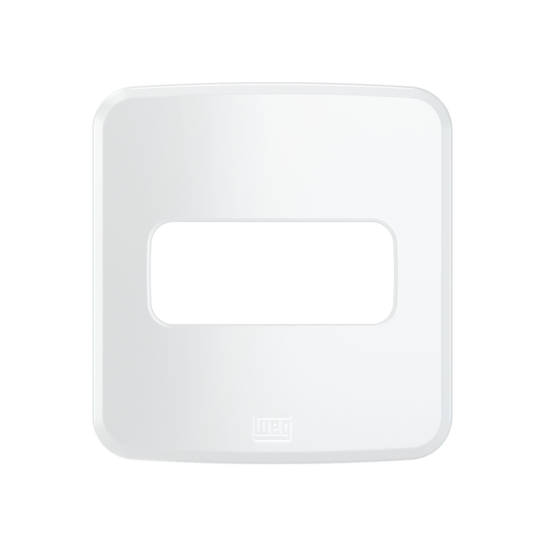 Placa Embutir Moveis 1 posto Compose Branco 13668665 Weg