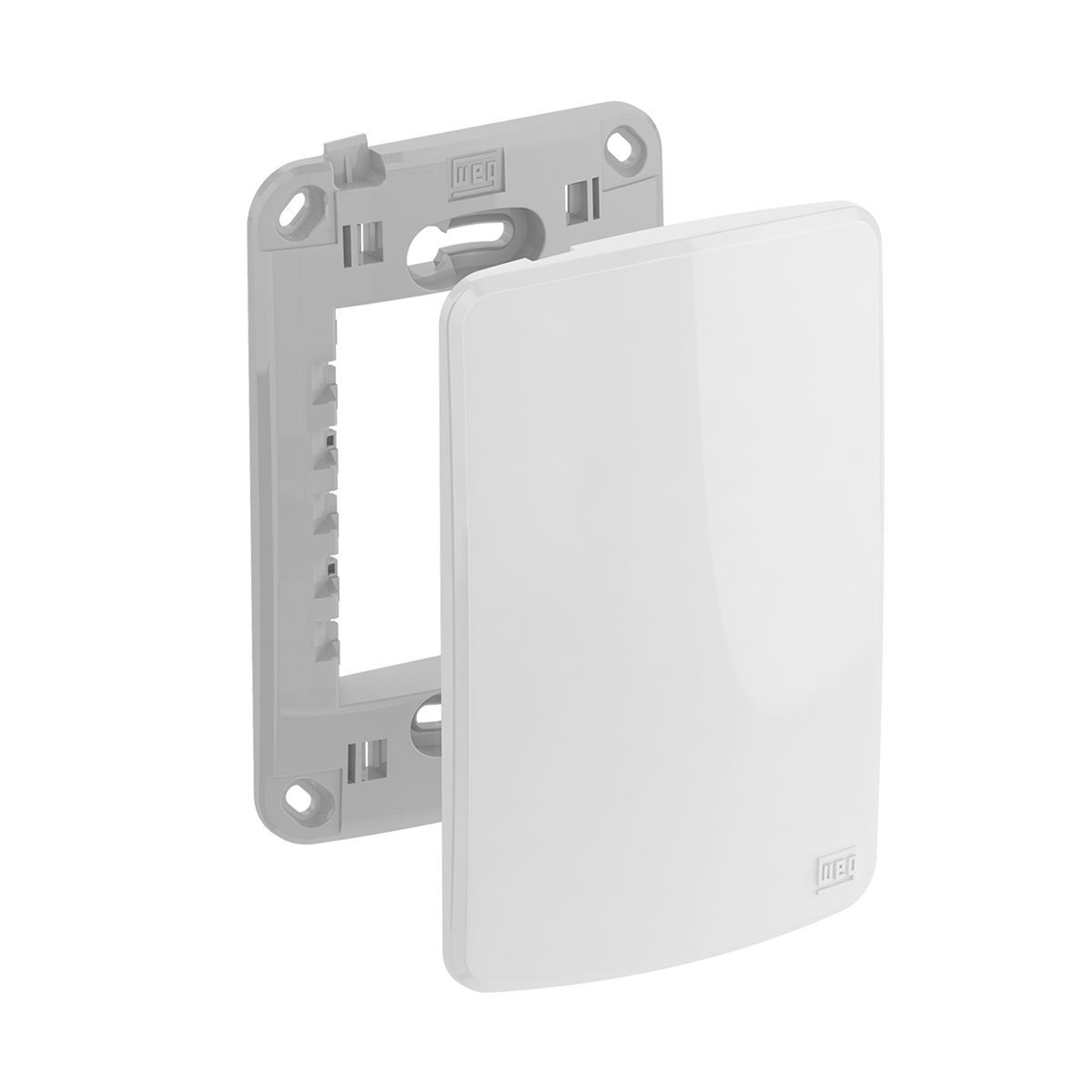 Placa+Suporte 4×2 Cega Compose Branco 13295535 Weg