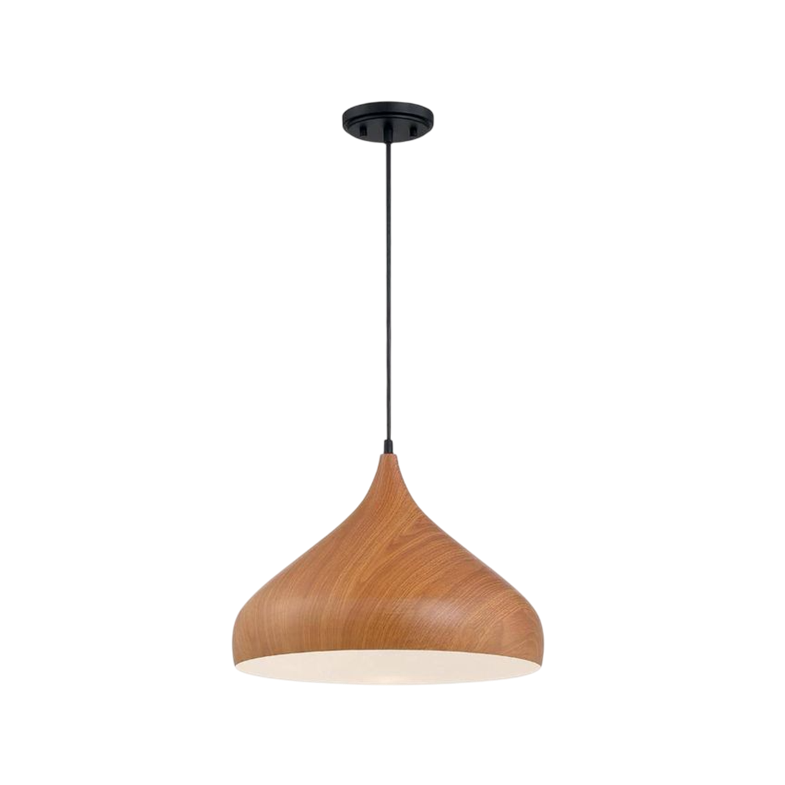 Luminária Pendente Wooden 32cm Good Iluminação GI-29668A-1A