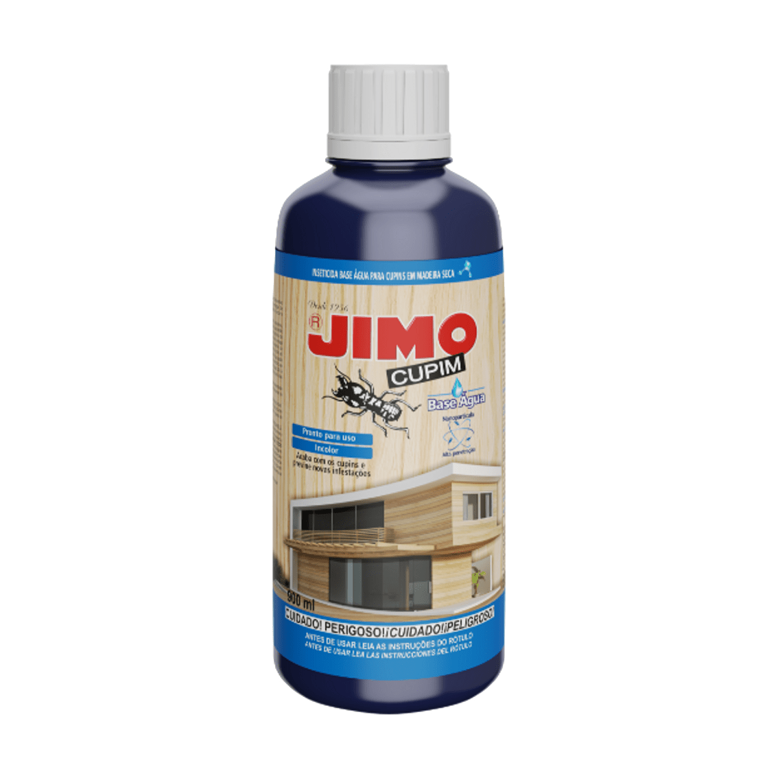 Cupim Base Àgua 900ml Incolor Jimo