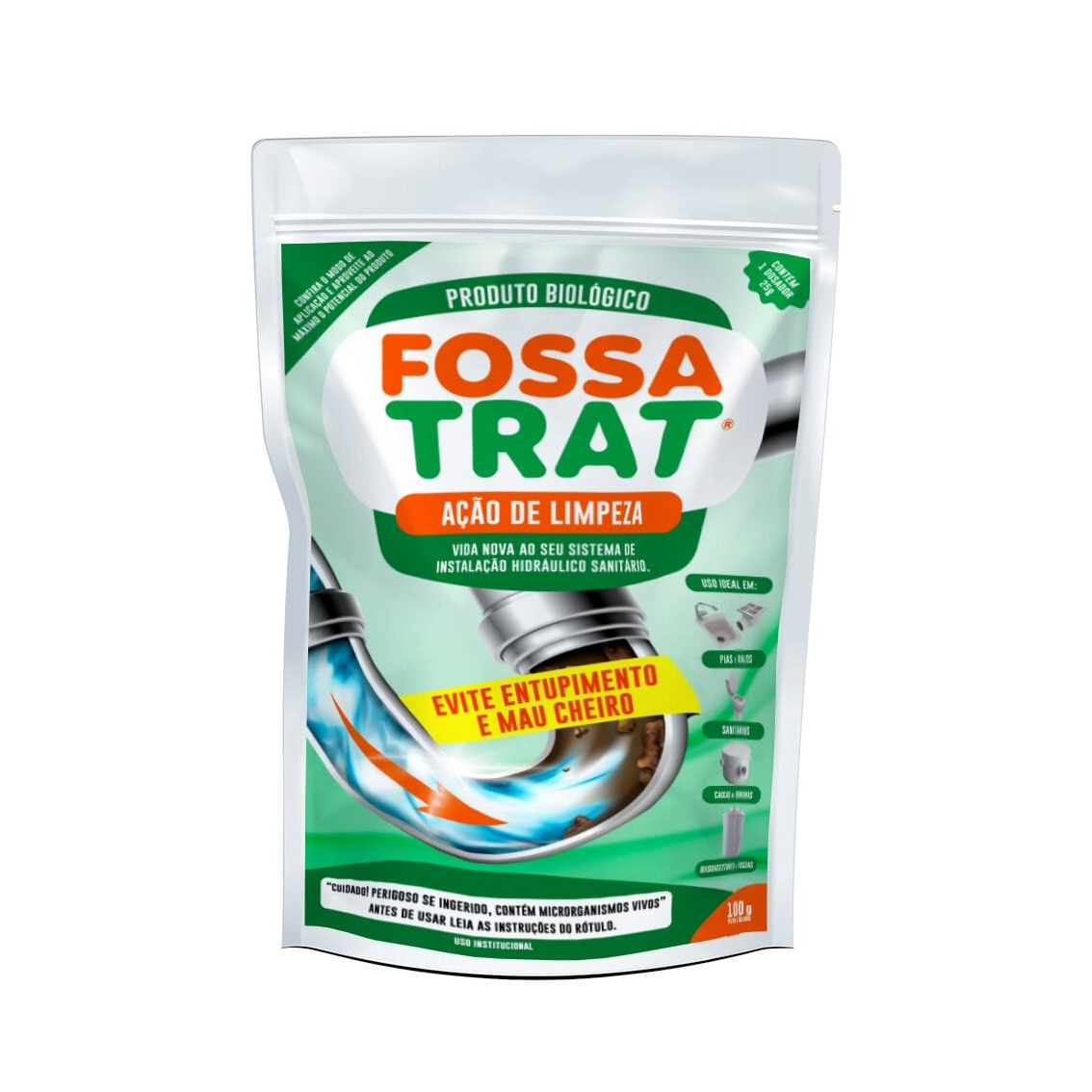 Fossa Trat Limpador Biológico 100gr