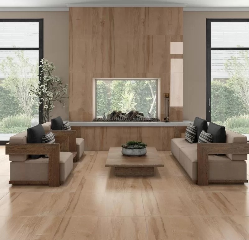 Piso Inout Semigres Polido 85X85 PPI86360R - Imagem 2