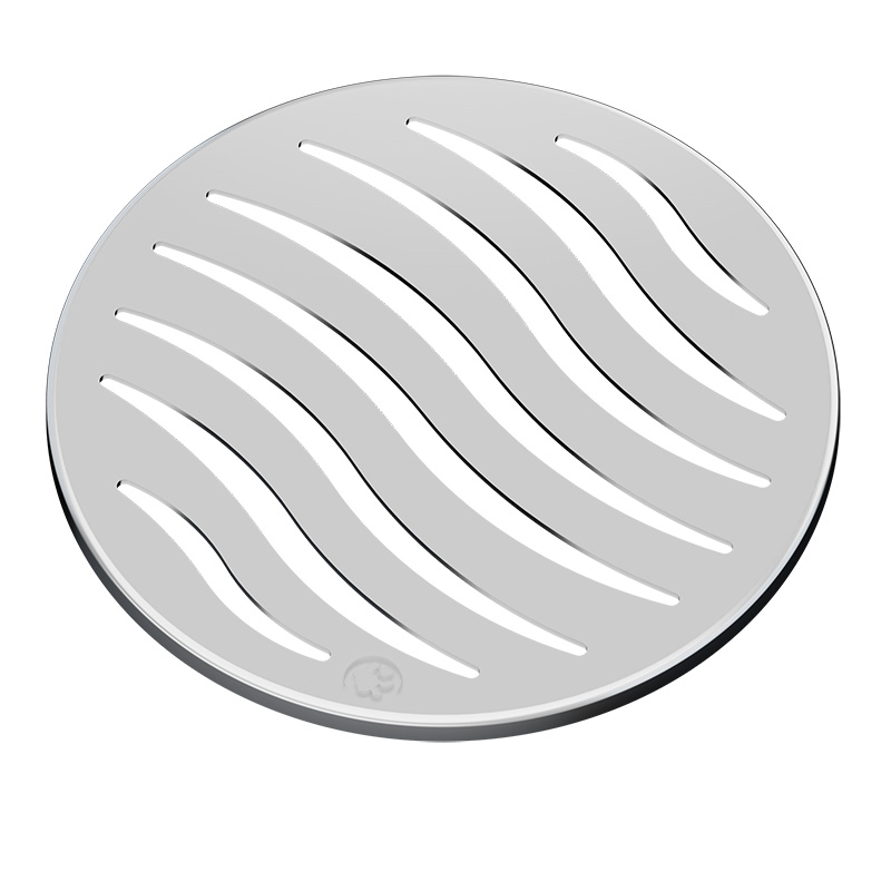 Grelha Tigre Redonda Inox 150mm