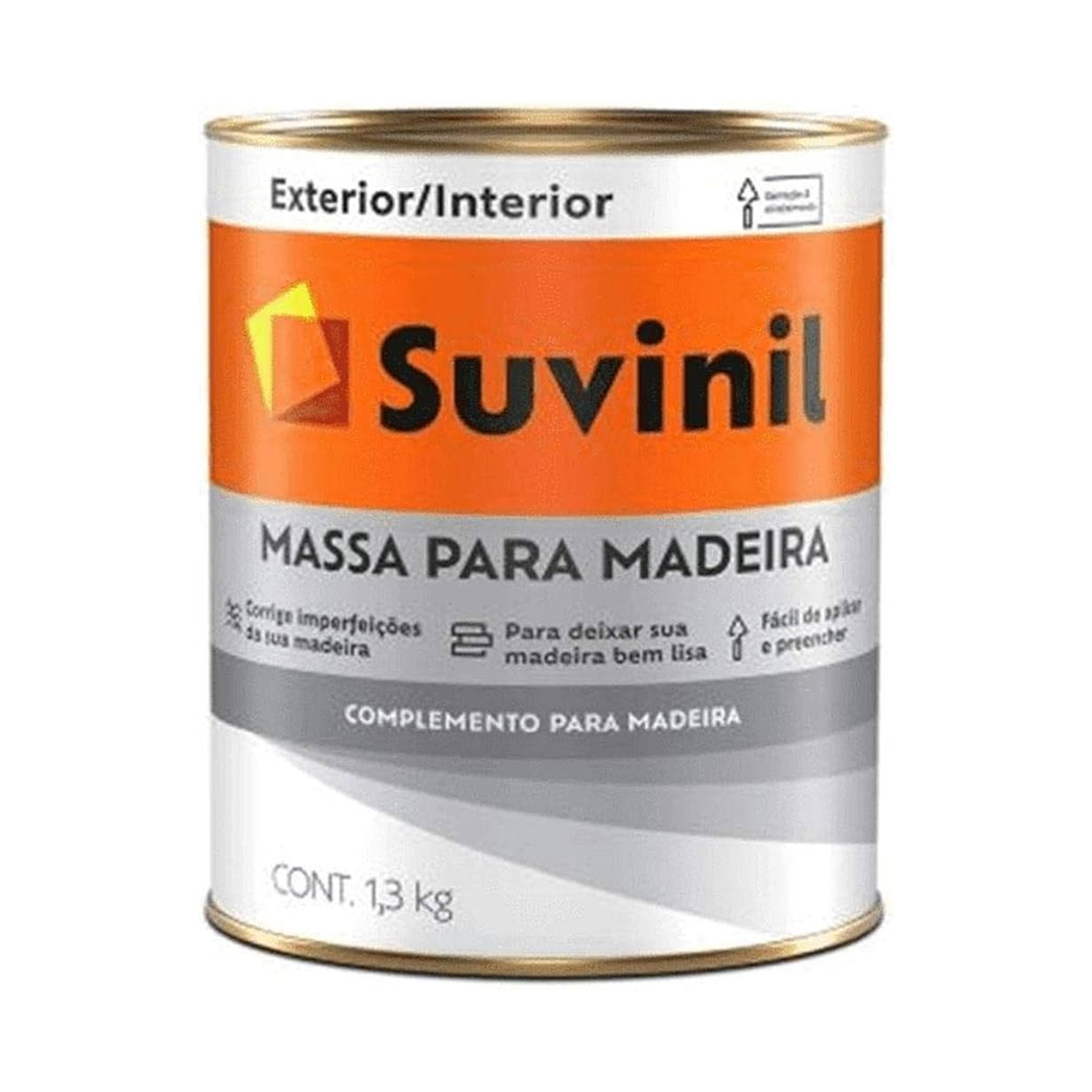 Tinta Massa Para Madeira 1,3kg Suvinil