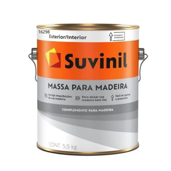Tinta Massa Para Madeira 5,5kg Suvinil
