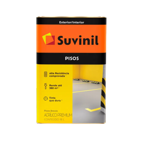 Tinta Piso Amarelo 18lt Suvinil