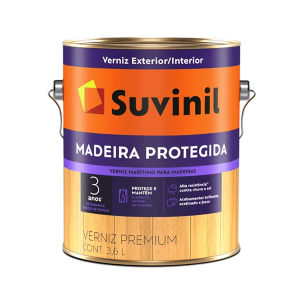 Tinta Verniz Marítimo Acetinado 3,6l Suvinil