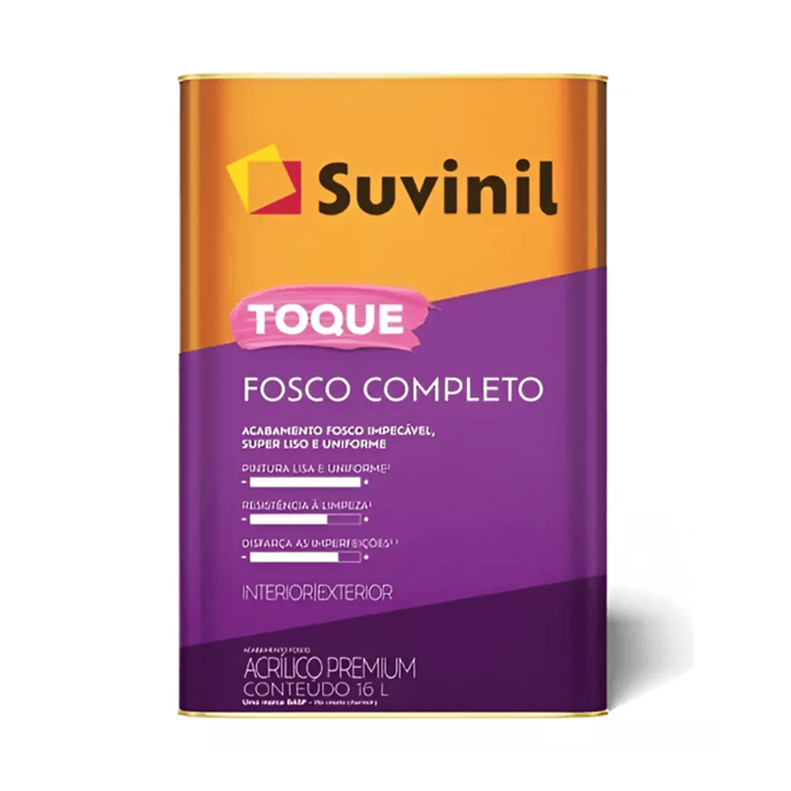 Suvinil Acrílico Premium Fosco Completo Areia 18l