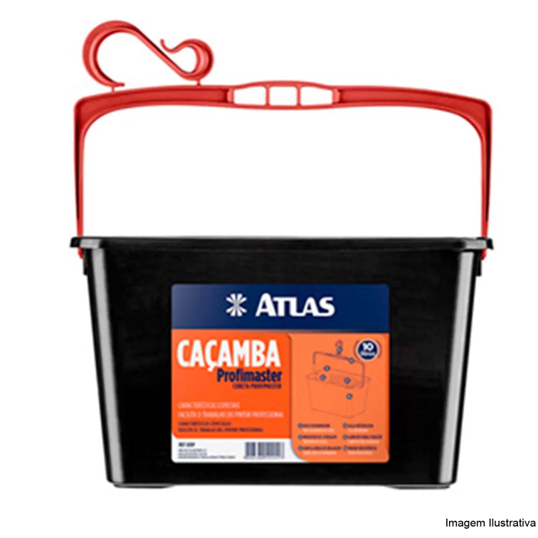 Atlas Cacamba P/Pintura 10lt 610p