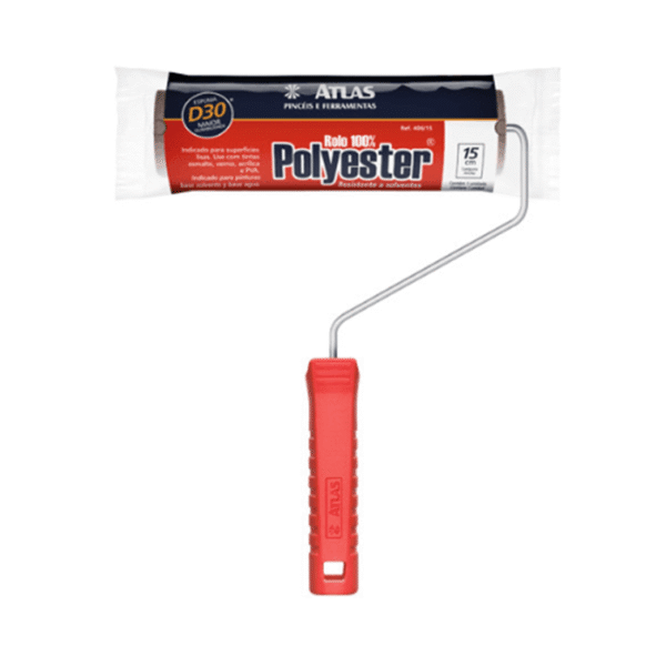 Atlas Rolo Polyester C/Cabo 15cm