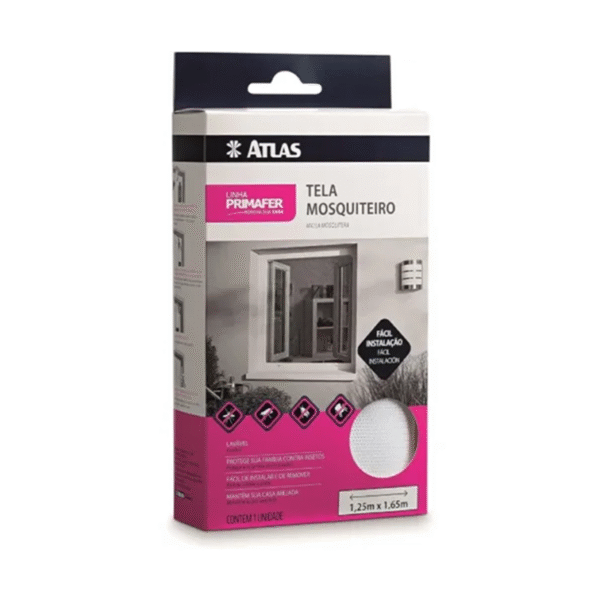 Atlas Tela  Mosquiteiro  Pr1200-2 Branca