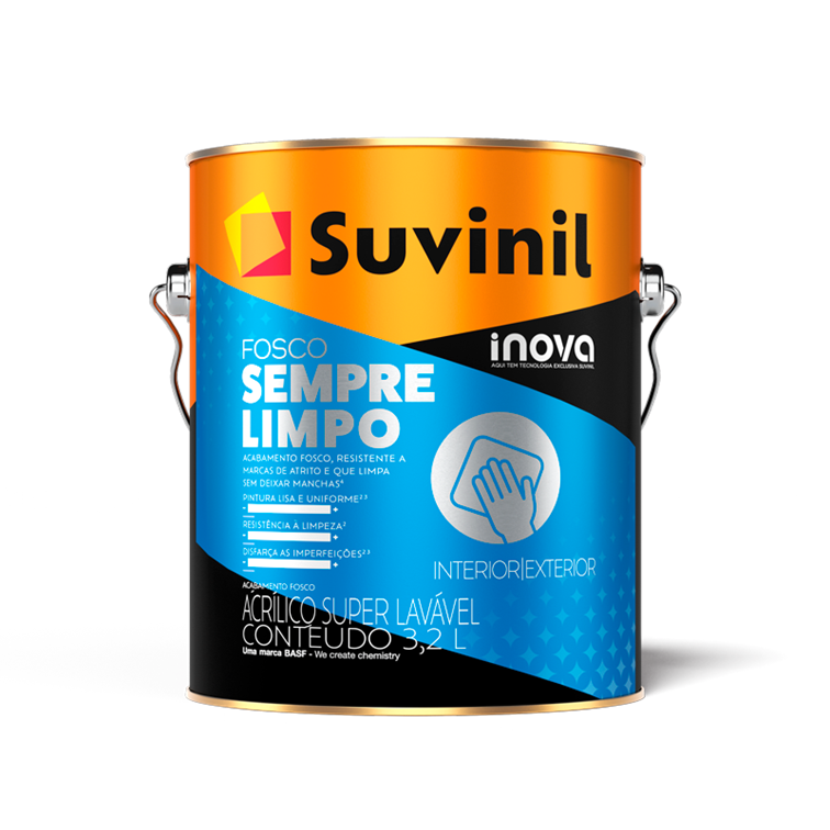 SUVINIL ACRIL.PREMIUM INOVA FOSCO SEMPRE LIMPO BASE A2 3,2L