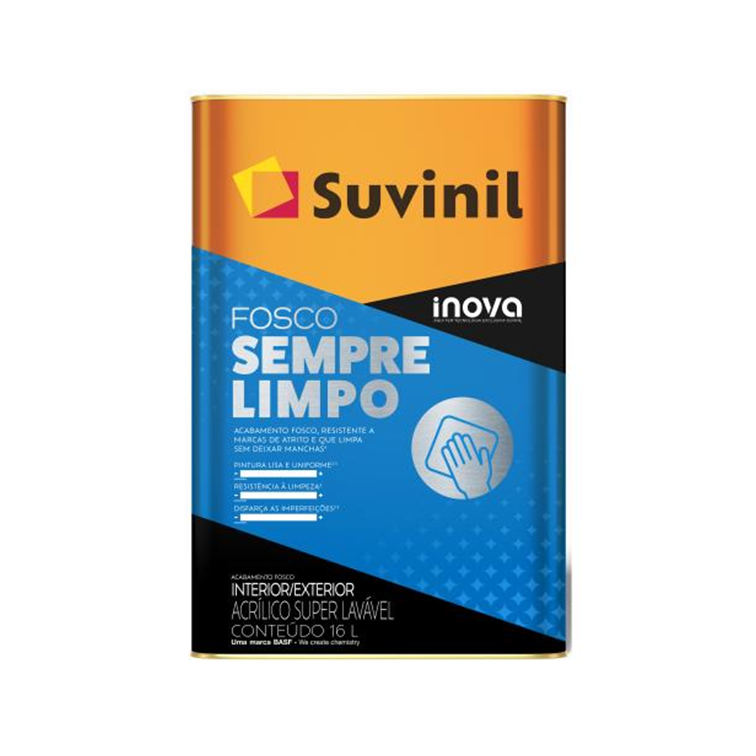 SUVINIL ACRIL.PREMIUM INOVA FOSCO SEMPRE LIMPO BASE C2 16L