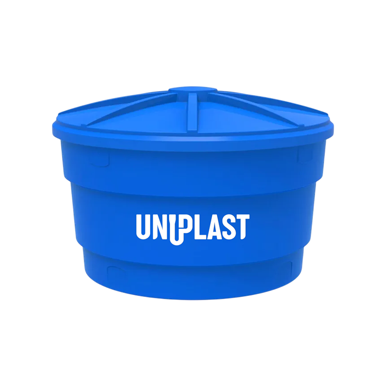 CAIXA DAGUA PVC C/ TAMPA UNIPLAST 500 L