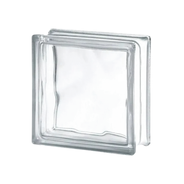 BLOCO DE VIDRO 19X19X8CM INCOLOR