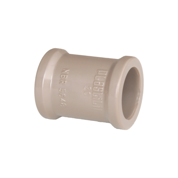 LUVA  32MM MARROM PLASTILIT