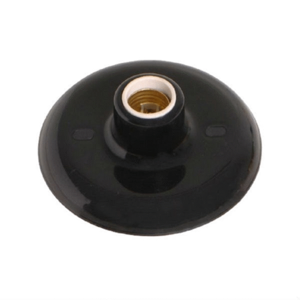 PLASTILIT PORTA LAMPADA PRETO ATE 100W C/ SOQUETE