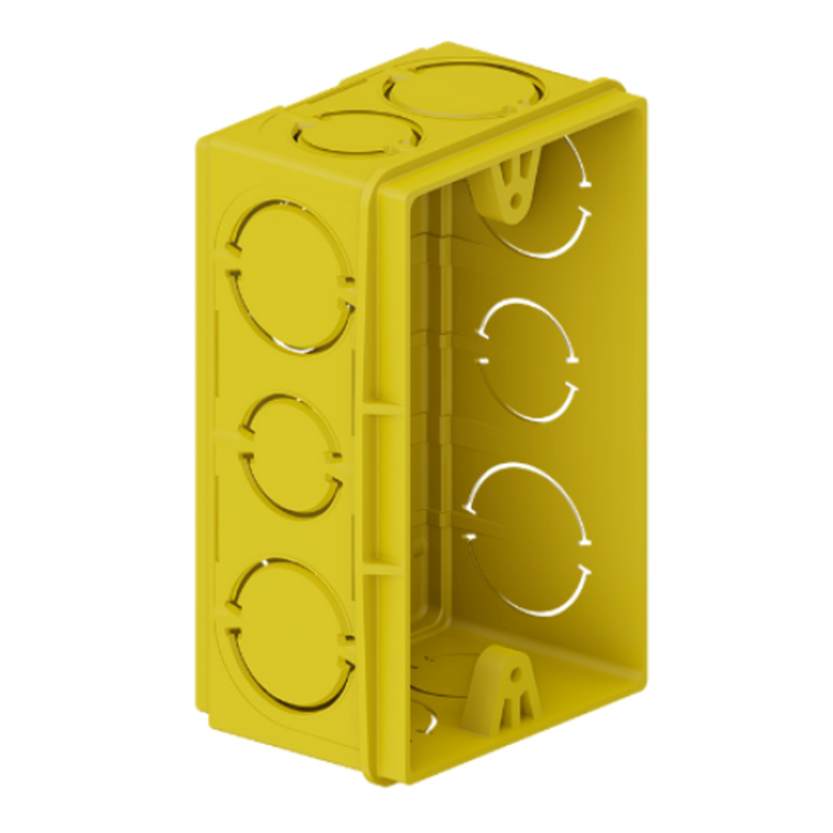 CAIXA LUZ 4X2 AMARELA TIGRE