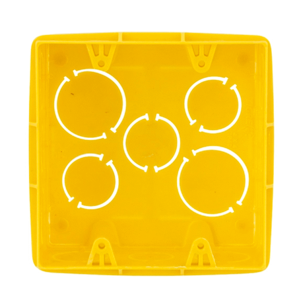 CAIXA LUZ 4X4 AMARELA  TIGRE
