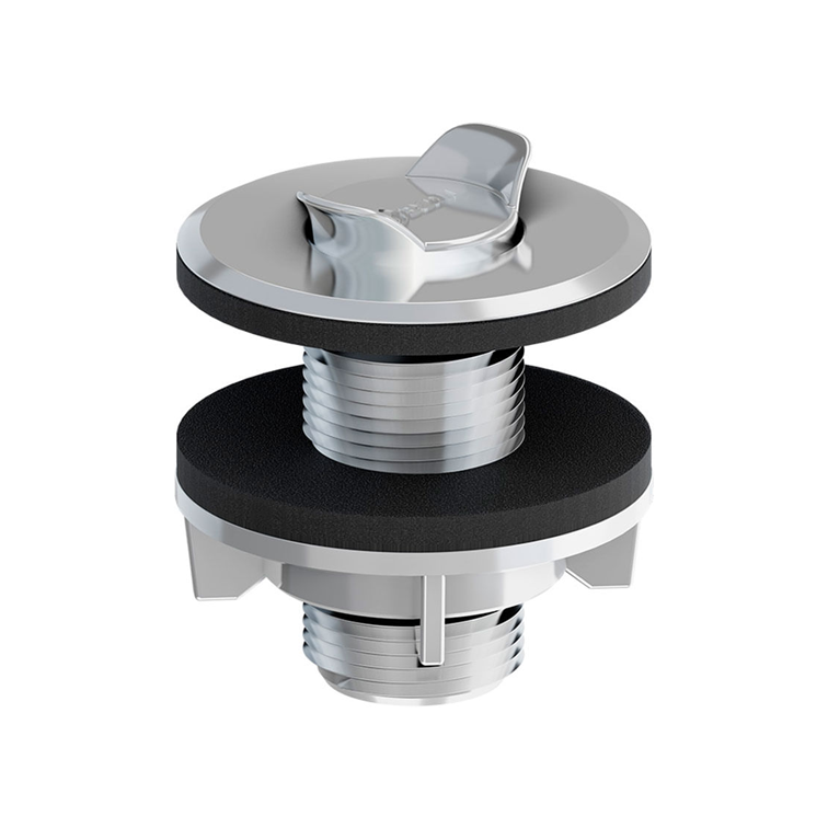 VÁLVULA PARA LAVATÓRIO 7/8'' INOX SEM LADRÃO TIGRE